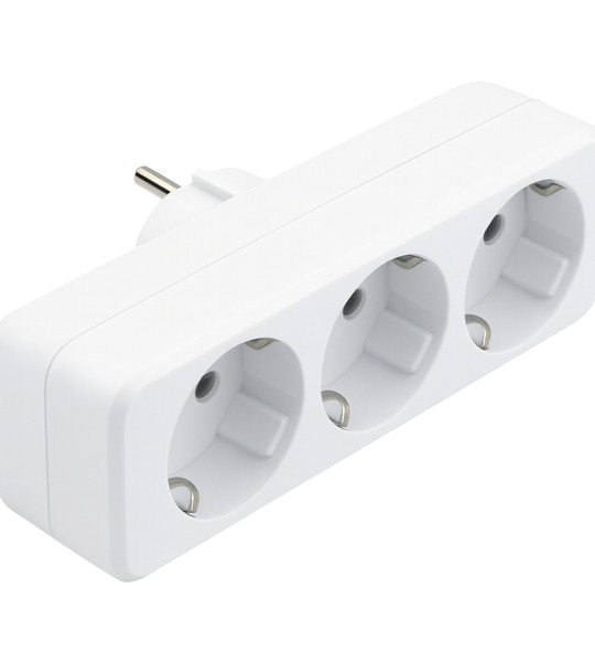 ÜÇLÜ GOLYAT DÜZ FİŞ PRİZ 250V 16A 3500W 29882 DE-PA DPA-10011