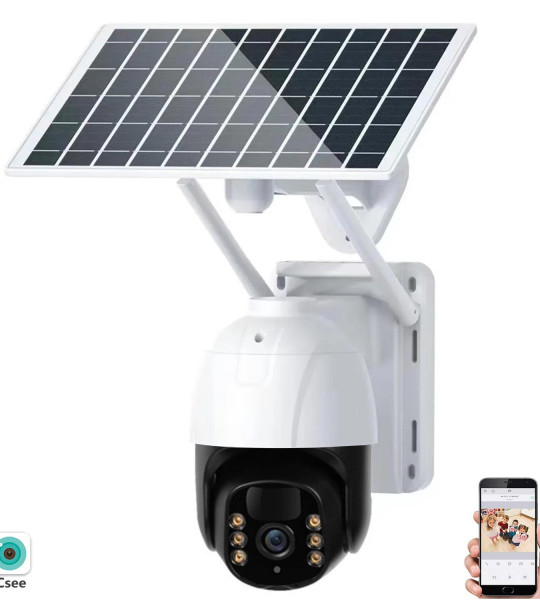 Güneş O-KAM 4G SİM Enerjili Kamera Solar Smart Güvenlik Kamerası 4G Sim 3mp Wi-Fi Ptz Renkli Gece Görüş Dış Mekan 28756 RADEX RX-14