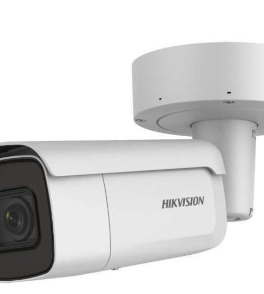 4K 8.0MP Hikvision 2.8~12mm Motorize Lens 60Mt. IR H.265+ AcuSense IP Bullet Kamera