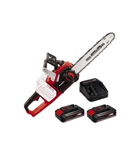Einhell 18V 2 x 2.5 Ah 2024 Üretimli Ge-Lc 36/35 Li Kit Akülü Testere Akülü Ağaç Kesme Şarj Cihazı